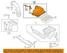 FORD OEM Air Cleaner Intake-Housing Box Top Cover Lid DS7Z9661E