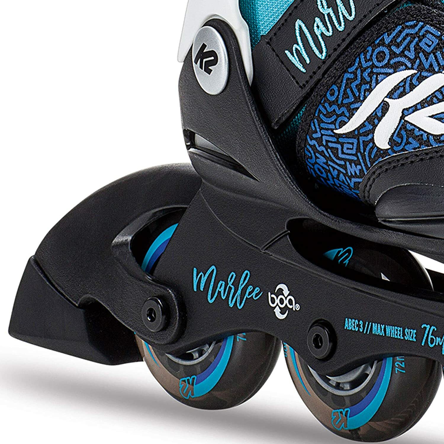 K2 Kinder Inliner Skates MARLEE BOA Inline Skate 2021 black//purple Inline