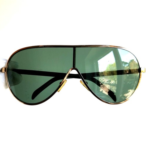 GUCCI sunglasses vintage green gold mask GG1650/S mask 90s