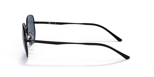 Ray-Ban Occhiali da Sole Originali RB3682 002/80 Nero Blu Unisex 51 mm - Foto 3 di 6
