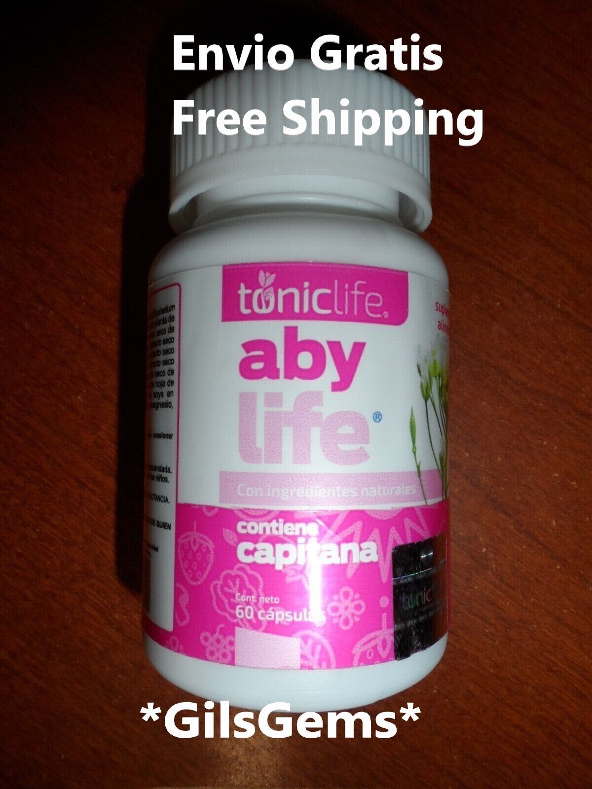 Aby Life 60 Caps Relaxing-Anti-inflammatory-Hormonal *Envio Gratis*Free Shipping