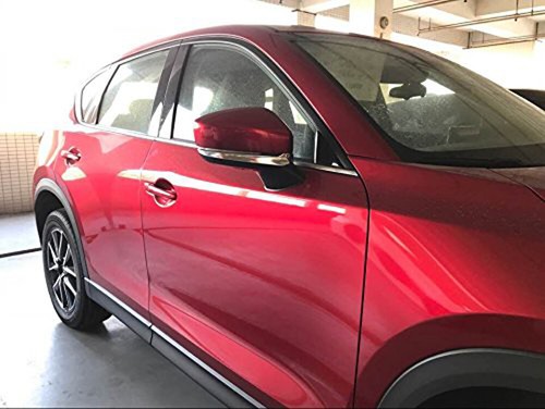 Chrome Rearview Mirror Side Cover Trim Fits Mazda CX-5 CX-8 2017-24/CX-9 2016-23 - Picture 9 of 9