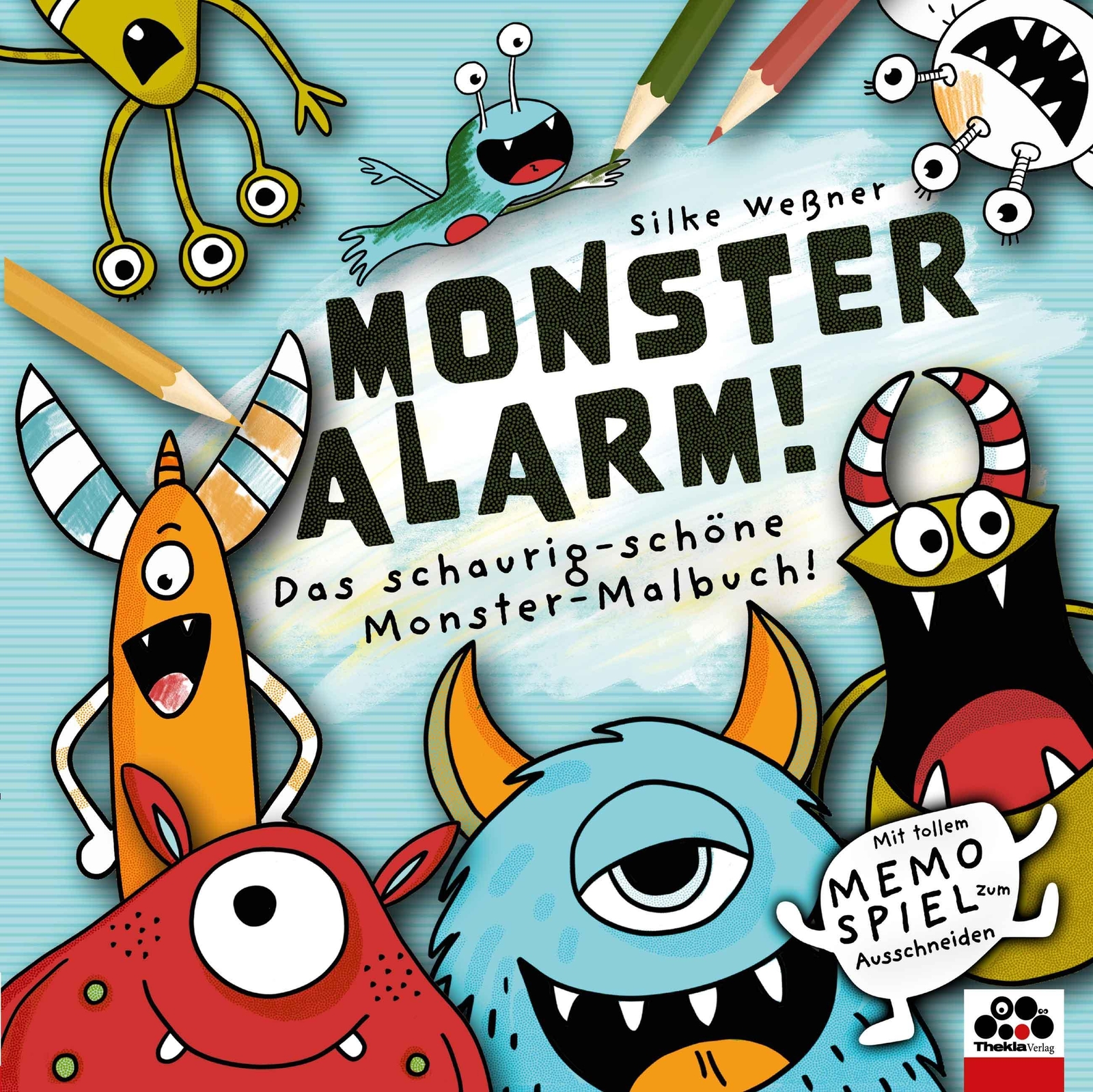 Thumbnail - Silke Weßner Monster-alarm Das Schaurig-schöne Monster-malb ...
