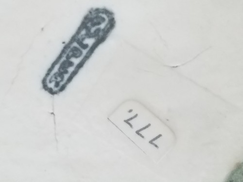 Vintage  FULPER ART POTTERY Nuts Bowl Ruffled Edge 10" d 4"h - Picture 6 of 12