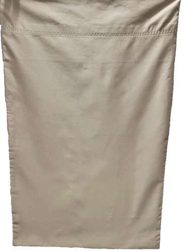 2 Custom Made Golden Tan Pillowcases 100% Cotton, Stan/queen. 6" Pillow Pocket - Picture 6 of 7