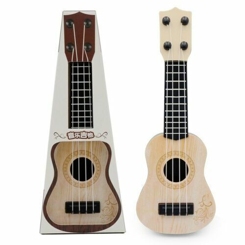 Small 4  Mini Ukulele Classical Guitar Toy Strings GuitarInstruments Musical - Imagen 12 de 14