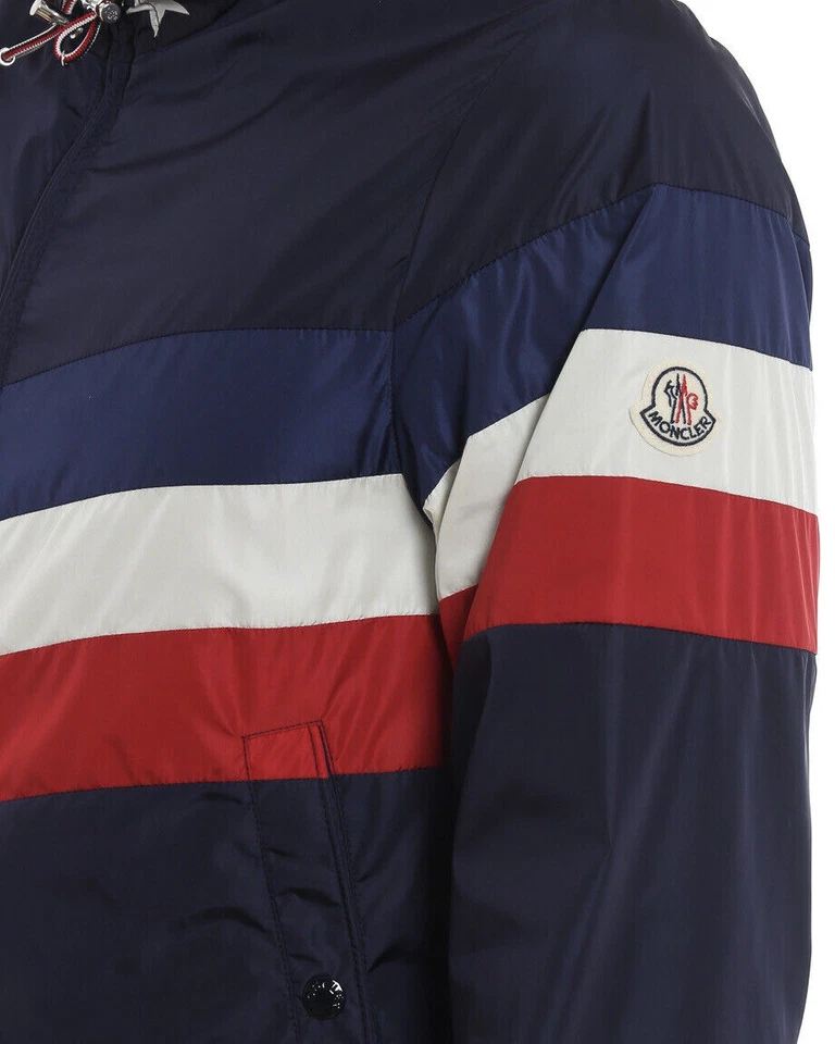 Moncler Cortavientos Chaqueta de Lluvia con Capucha Talla Mediana 2 Nuevo Foto 3 de 4