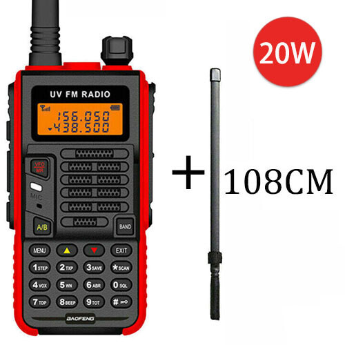 BAOFENG X5 PLUS DUAL BAND VHF/UHF WALKIE TALKIE LONG RANGE TWO WAY HAM RADIO USA - Bild 47 von 54
