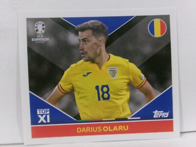 2024 Topps UEFA Euro 2024 Album Stickers TOP XI DARIUS OLARU #ROM TOP 2
