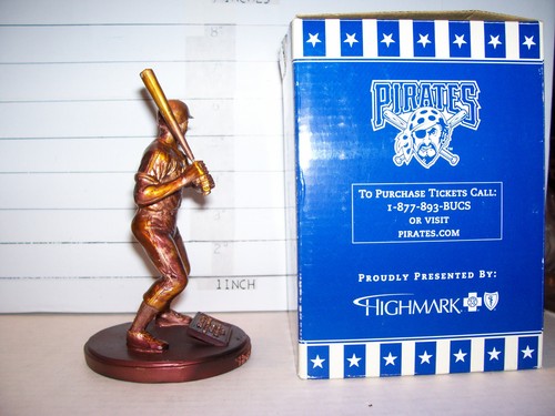2007 JOSH GIBSON PITTSBURGH PIRATES BRONZE FIGURINE STATUE SGA MINT - Picture 2 of 4