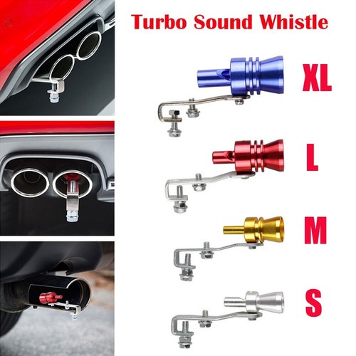 Silenciador silbato de sonido turbo tubo de escape fabricante de ruido 2 piezas S-XL - Imagen 11 de 31