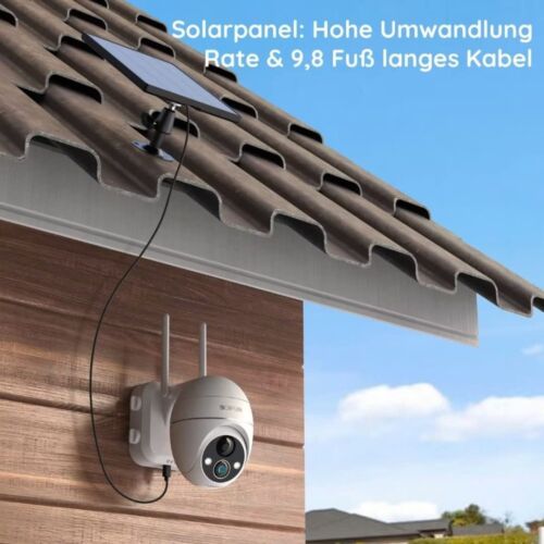2K3MP Überwachungskamera Aussen WLAN Kamera mit Bewegungsmelder & Cloud Speicher - Bild 5 von 7
