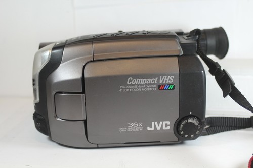 Clean JVC GR-AXM80U VHS-C Camcorder for parts or repair Please read Free Ship - Picture 7 of 9