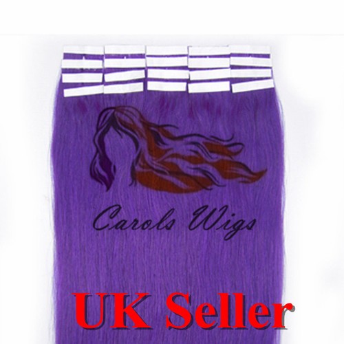 8A* Best Quality 14''-24" Invisible Tape-In Remy Human Hair Extensions UK - Picture 39 of 82