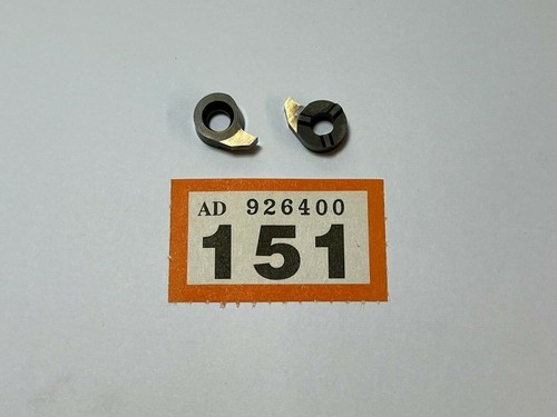 STELLRAM GR116040000 Carbide Inserts Grade MG12 (Pack of 10) **NEW** (EB5-151) - Picture 2 of 2