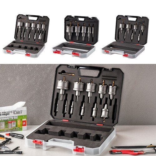 5-13PCS TCT Hole Saw HSS Drill Bit Carbide Tip Cutter Alloy Tool Stainless Steel - Picture 7 of 65