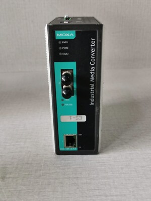 MOXA IMC-101-M-ST-T Rev. 2.3.1 INDUSTRIAL MEDIA CONVERTER
