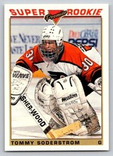 1993-94 Topps Premier - Tommy Soderstrom #122
