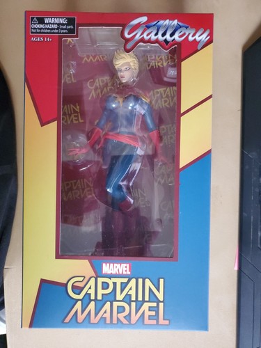 M273 Diamond Select Marvel Gallery Captain Marvel 9" Scale PVC Figure Statue 7c - Picture 1 of 6