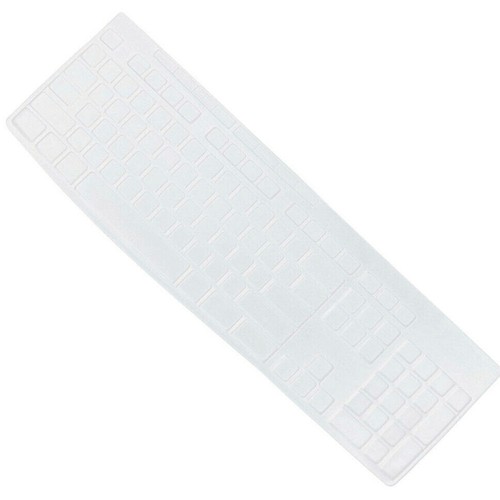 Ultra Thin Silicone Keyboard Cover Skin for Logitech MK295 MK275 K200 MK200 K260 - Picture 5 of 6