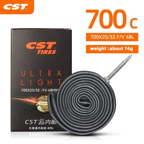 CST ultralight Inner Tube 700c Road Bicycle 700x18-25c/700x25-32c - Picture 14 of 16