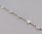 Rare Waterford Fine Jewelry Sterling Rock Crystal "Five Toast" Bracelet Ltd Ed
