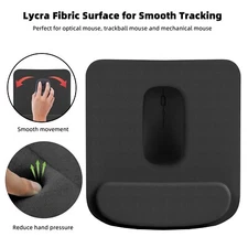 Ergonomic Comfort Mouse Pad Laptop PC Computer Mat Wrist Rest Support Slipproof