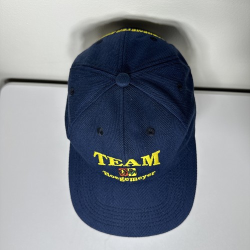 Team Hoegemeyer Blue and Yellow Hat K-Products VTG - Picture 2 of 9