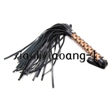 Leather Spanking Binding Whip Restraints Floger Slaver Chicote Fetishs Couples