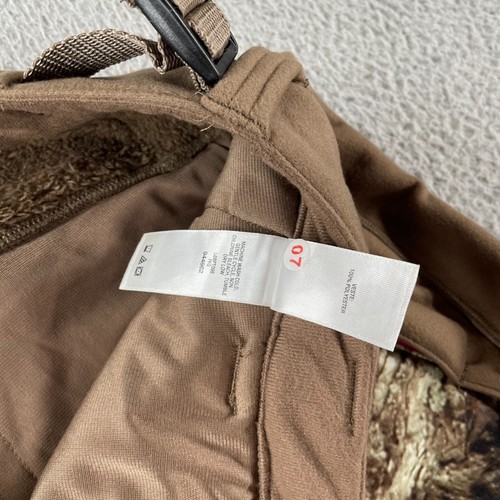 Cabela's Herter's Mossy Oak Fleece Lined Hunting Pants Size Medium Camo Hunting - Picture 7 of 16