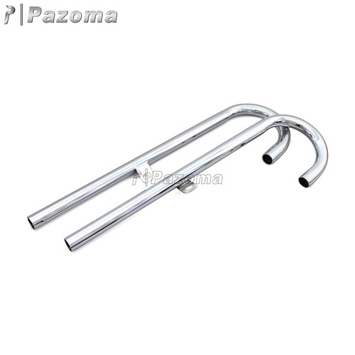 2pcs 32HP Retro Ural Exhaust Mufflers For BMW M72 M1 R71 R12 Dnepr MT12 -Steel - Bild 9 von 12