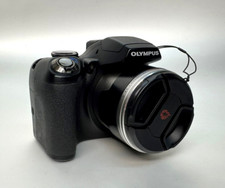 Olympus SP-590UZ Digital Camera 12.0MP 26x Optical Zoom Tested and Working