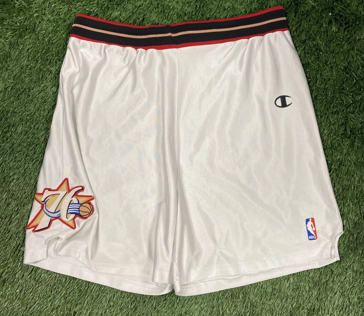 Philadelphia 76ers Vintage 90s Champion Basketball Shorts 