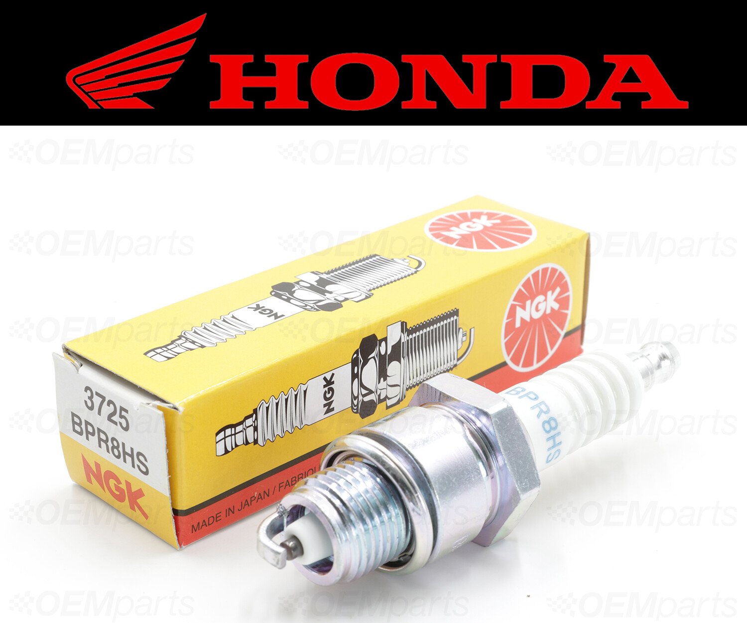 1x NGK BPR8HS Spark Plugs Honda See Fitment Chart #98076-58727