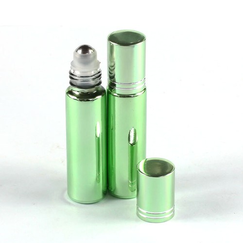 Bulk buy ​10ml Thick Electroplated Roll-on Glass Bottles Essential Oil Perfume - Picture 7 of 8