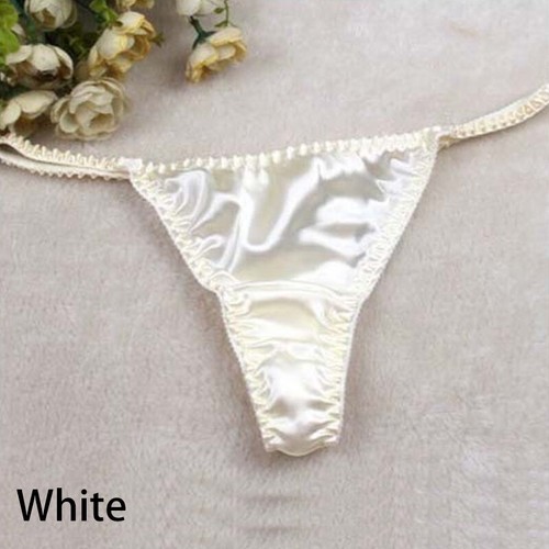 Womens Mulberry Silk Satin Panties Lingerie Soft Lady Briefs Knickers Underwear - Picture 5 of 18