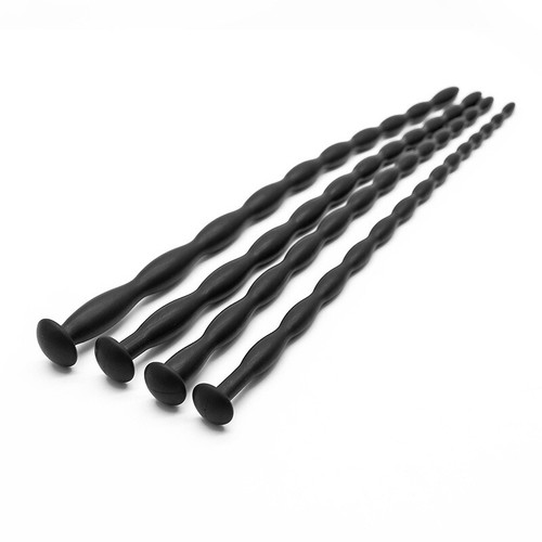 8PCS Silicone Male Sounding Stretcher Tube Penis Plug Device Plugs Dilator BDSM - Picture 19 of 23