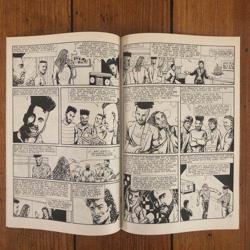 Rock n' Roll Comics #23 (1989 Revolutionary) Living Colour NEW Very Fine - Afbeelding 5 van 5