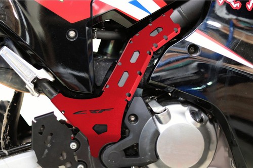 CRF LOGO Frame Guard Cover Protector For Honda HONDA CRF 300L & RALLY 2021-2022 - Photo 12 sur 32