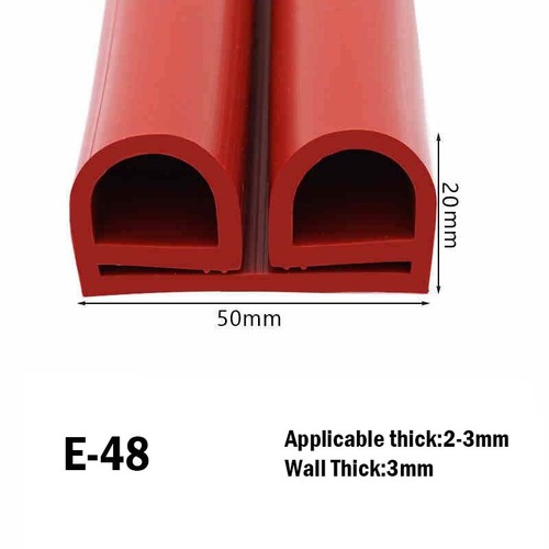 Silicone Rubber E-shaped Sealing Strip High TEMP for Oven Steaming Box - Picture 52 of 113