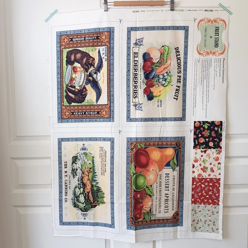 Connecting Threads Fruit Stand Fruit Placemats (4) Cotton Cut And Sew Panel - Picture 15 of 15
