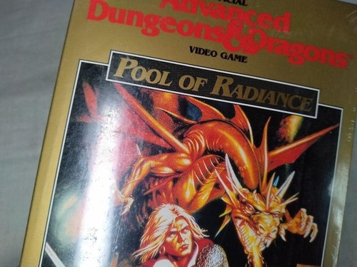 Unopened POOL OF RADIANCE Nintendo NES Famicom FC Game Japan - Picture 7 of 10