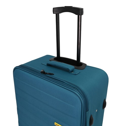 Koffer Stoff Reisekoffer 4 Rollen Trolley Handgepäck Stoffkoffer Kofferset - Bild 33 von 33