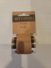 DIY Shop Gold Star Transparent Tape School Office 10ft 3m 
