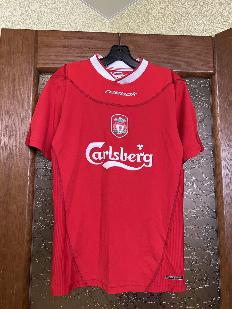 Reebok Liverpool 2002-2004ホーム　リバプール Reebok Liverpool 2002-2004 Home #4 Jersey | eBay