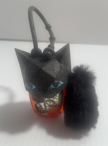 Bath & Body Works SHIMMER Porta Pocketbac per Gatti Nero Occhi Blu - Foto 1 di 2