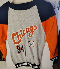 VTG Chicago Bears Walter Payton 34 sweatshirt no tag see pictures