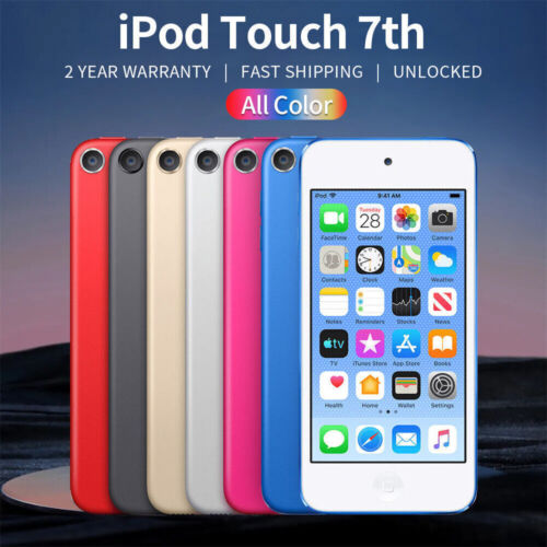NOWY-Zapieczętowany Apple iPod Touch 7. generacji (256GB) Wszystkie kolory - SZYBKA WYSYŁKA - Zdjęcie 1 z 30