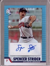 SPENCER STRIDER 2023 Topps Big League Autograph Auto #BLA-SS Braves