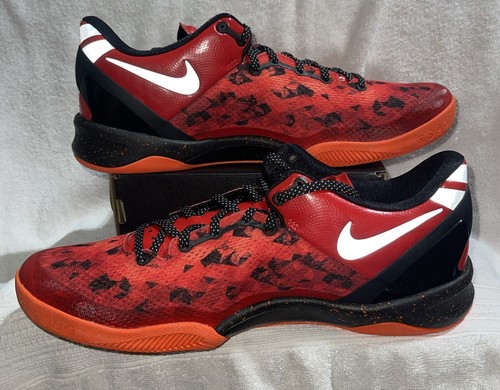 Rare Nike Air Zoom Kobe VIII 8 System Chilling Red 555035-600 Size 12 New No Box - Picture 4 of 7